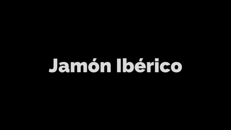 Jamón Ibérico