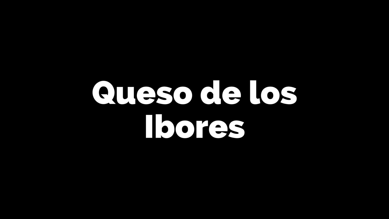 Queso de los Ibores