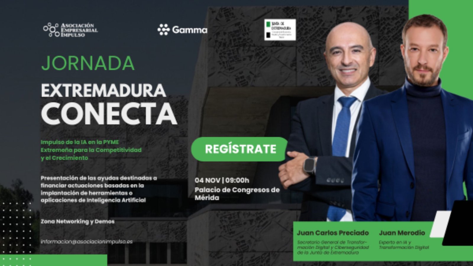 “Extremadura Conecta: Impulso de la IA en la PYME Extremeña”: cuando la inteligencia artificial deja de ser futuro y se convierte en presente para el tejido empresarial