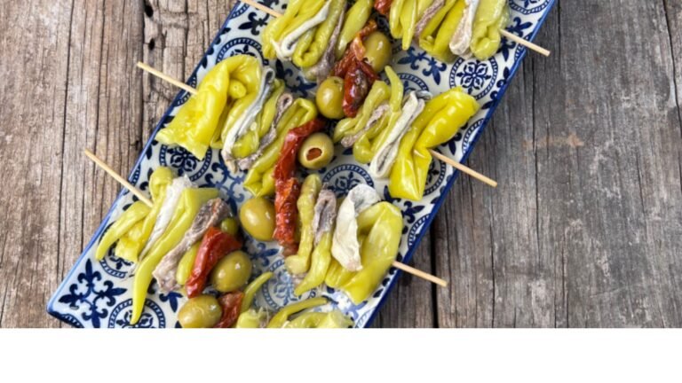Las gildas elaboradas en Valverde de Leganés que llevan el sabor extremeño al aperitivo